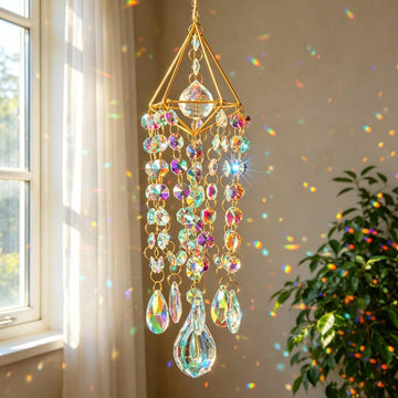 Crystal Suncatcher Window Hanging – K9 Prism Rainbow Maker